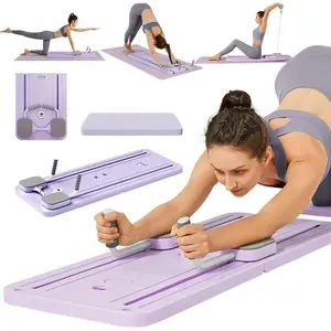Foldable AB Pilates Reformer Exercise Board | Core & Full Body Home Workout Machine