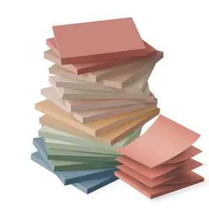 Pop Up Sticky Notes 3x3 in Post Accordion Stickies Super Sticking Power Memo Pads Vintage Colors