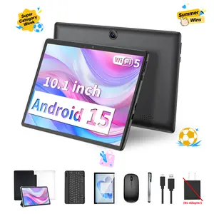【SummerWins】PYNAREL Android 15, Foldable Set with Keyboard, Mouse, Stylus, Case, 10.1 inch Device, 6000mAh, Springtok Sale