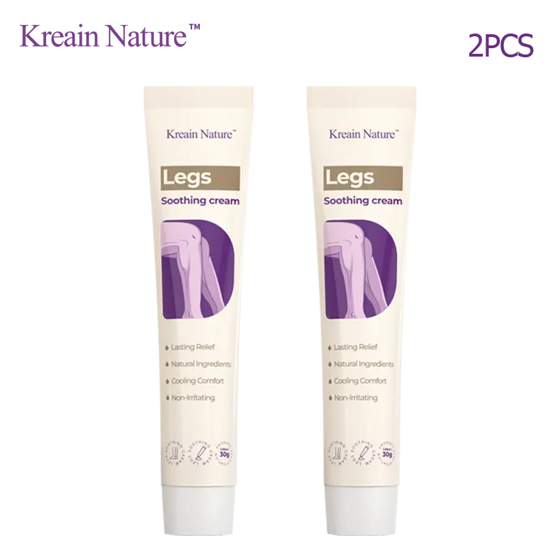 [Buy 1 Get 1 Free]Kreain Nature 4 Varicose Vein Treatment Cream Nature Ingredients Relieve Leg Pressure Centella Asiatica Root Extract dealsforyoudays
