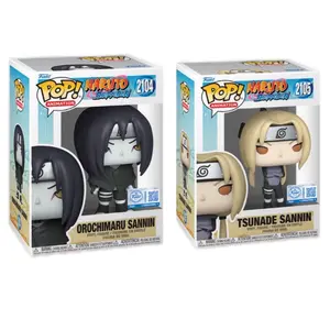Funko Pop! Tsunade and Orochimaru (Sannin) (2Pk Bundle) (Naruto) Vinyl Figure - Anime - Collectible Figurine