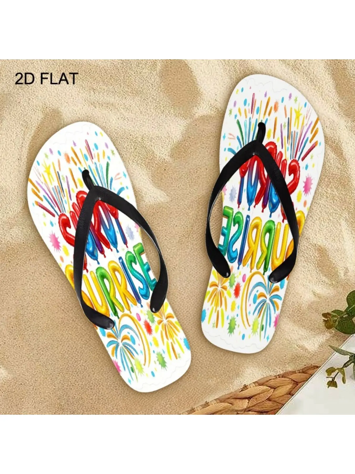 Women'S Fashion Flip Flops, Multiple Colors And Sizes Available, Comfortable And Stylish, Suitable for Summer Beach And Daily Wear, Surprise Balloon Design, Trendy Women'S Sandals for Party And Casual Occasions, Women Shoes