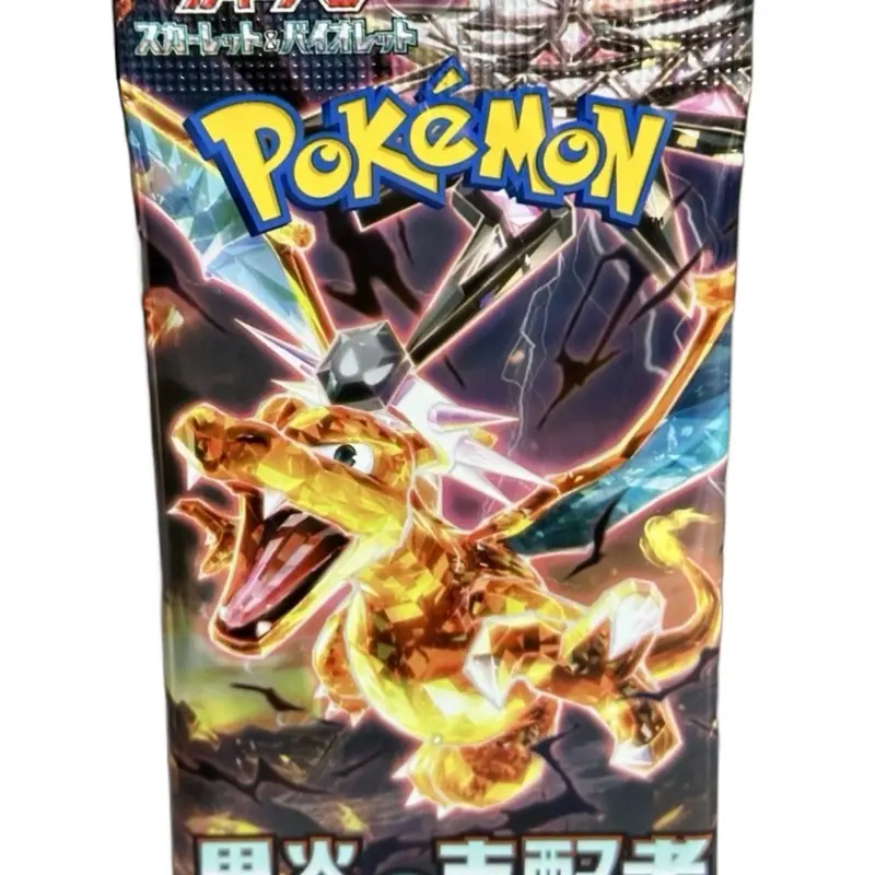 Ruler of the Black Flame booster pack Pokemon Tcg Japanese *Live Rip*