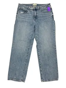 Jeans Straight By Madewell In Blue Denim, Size:14