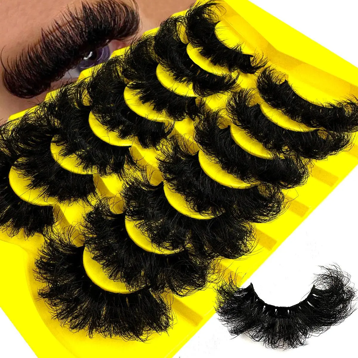 False Eyelashes, High Quality Eyelashes, 1 Box Natural Look Eyelash Extensions, Self Grafting Curl Eyelashes, Eye Makeup Enhancement False Eyelashes for Women & Girls, Diy Personal Lashes, Diy Volume Eyelashes, Voluminous False Eyelashes, Cosmetic