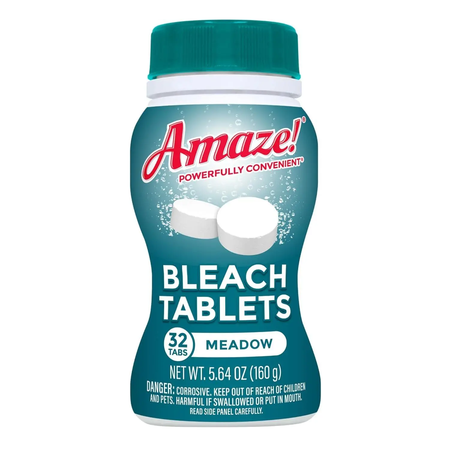 AMAZE Ultra Concentrated Bleach Tablets – Lavender Scent [32 tablets] | For Laundry Toilet and Multipurpose Home Cleaning. No Splash, No Spills. Liquid Bleach Alternative. Compact & Easy to Use.