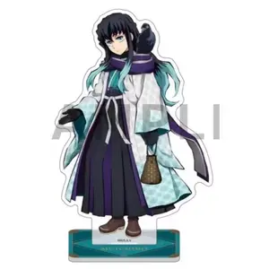 Muichiro Figure Acg Decoration Anime Peripherals Mitsuri Cute Acrylic Stand Doma Acrylic Pendant Nezuko Statue Obanai Toys Gifts