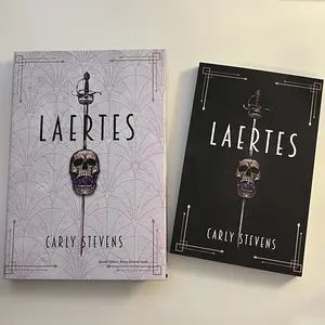 Laertes: A Hamlet Retelling by Carly Stevens—dark academia book SIGNED by the author