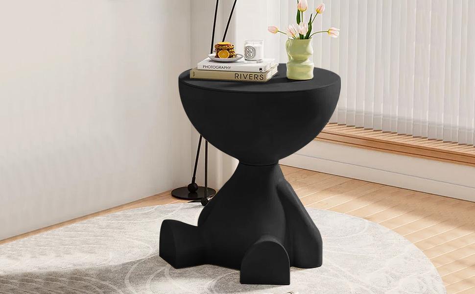 Circle Side Table, Bedroom Night Stand, Living Room End Tables, Small Space Furniture, Creative Couch Table, Bedside Nightstand for Small Spaces Modern Sofa Table for Living Room and Bedroom Circle Side Table, Bedroom Night Stand, Living Room End Tables, Small Space Furniture, Creative Couch Table, Bedside Nightstand for Small Spaces Modern Sofa Table for Living Room and Bedroom