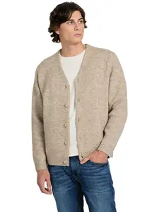 GUESS Male Wool-blend cardigan