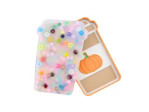 Coffee Pumpkin Spice Picky Pad and Tray- Satisfy Your Urge to Pick, Pop and Peel Stress-Free! Sensory Bundle Coasters