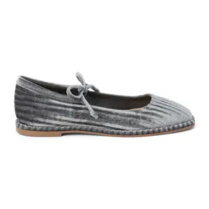 COCONUTS by Matisse Womens Gerry Mary Jane Ballet Flats Casual - Grey