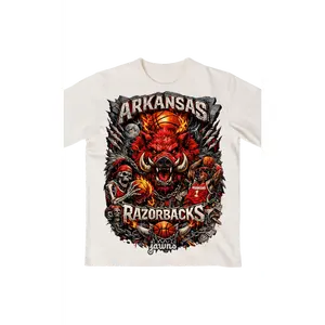Arkansas Razorbacks Godspeed Streetwear Basketball Shirt