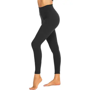 High Waisted Leggings for Women - Tummy Control Soft Opaque Printed Pants with Camo, Leopard for Workout Skating