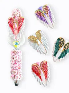 Angel Wings Creative Decorative Accessory, Handmade Gift for DIY Keychains Phone Chains Beads Indoor Ornament, Creative Design, Trendy Cute Keychain