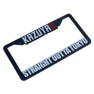 "KAZUYA123" License Plate Frame