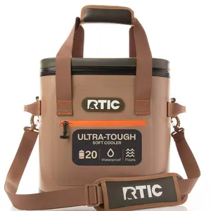 RTIC 20-Can, 15 Qt, Ultra-Tough Soft Cooler, Leakproof, Waterproof