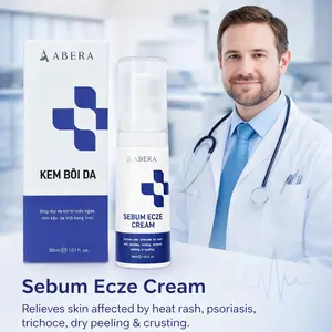 [AUTHENIC] Abera Sebum Ecze Cream - Reduces Itching, Redness, Dry, Flaky Skin, Moisturizes, Restores Skin