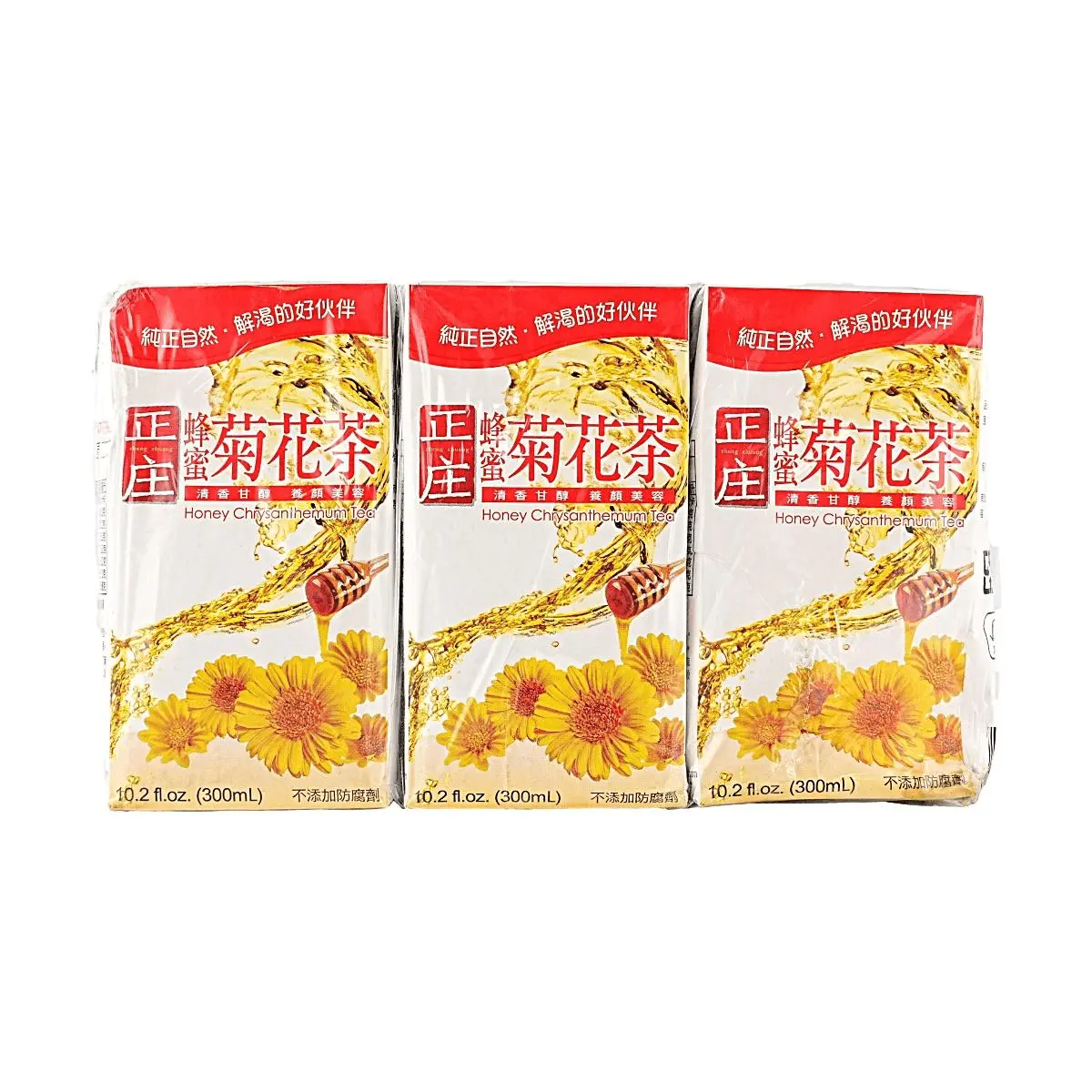 KUANG QUAN Taiwan Authentic Honey Chrysanthemum Tea 300ml x 6 Boxes - Refreshing Herbal Drink