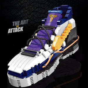 Basketball Kobe Bryant shoes and boots 69960 building block sneaker model birthday gift souvenir