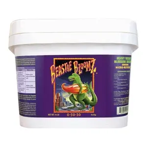 FoxFarm Beastie Bloomz Soluble Fertilizer 0-50-30, Ultra-Potent Flowering Booster 15 lb