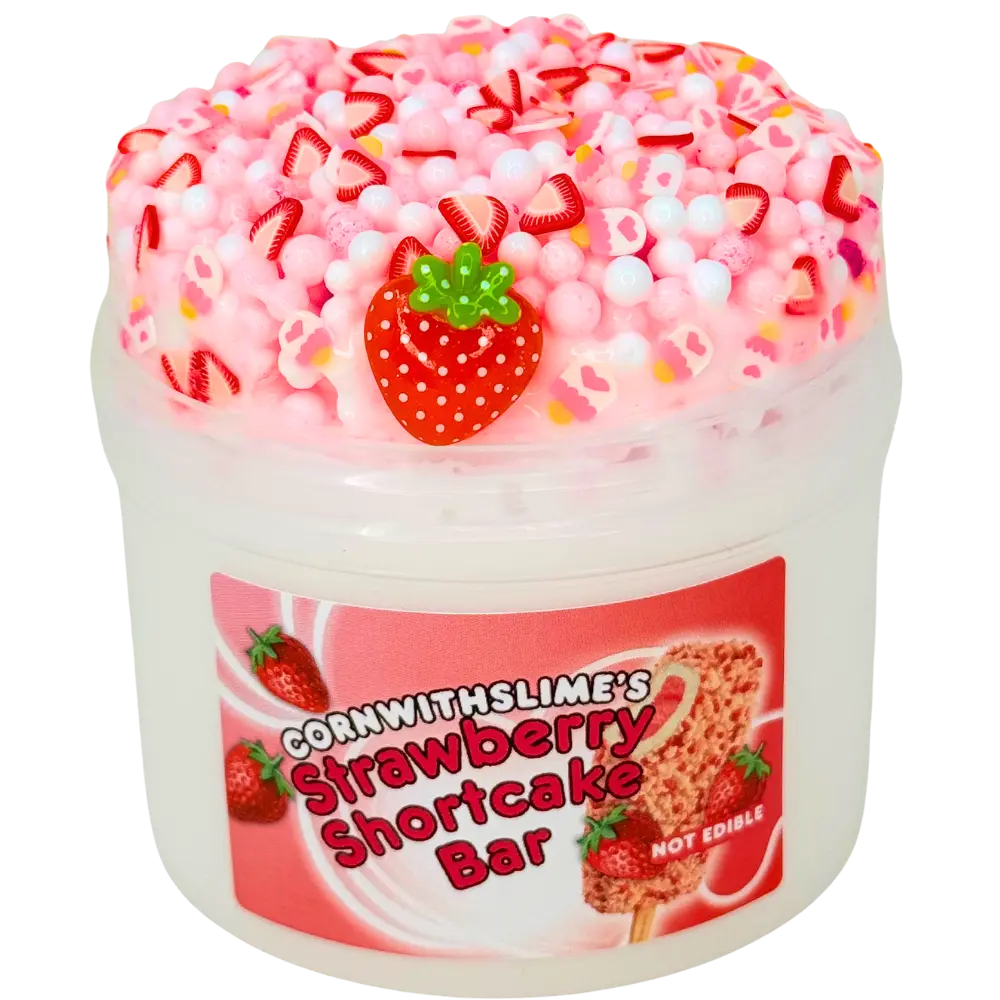 Strawberry Shortcake Bar Slime Floam Texture Scented Strawberry Shortcake Ice Cream Bar Strawberry Shortcake Bar Slime Floam Texture Scented Strawberry Shortcake Ice Cream Bar