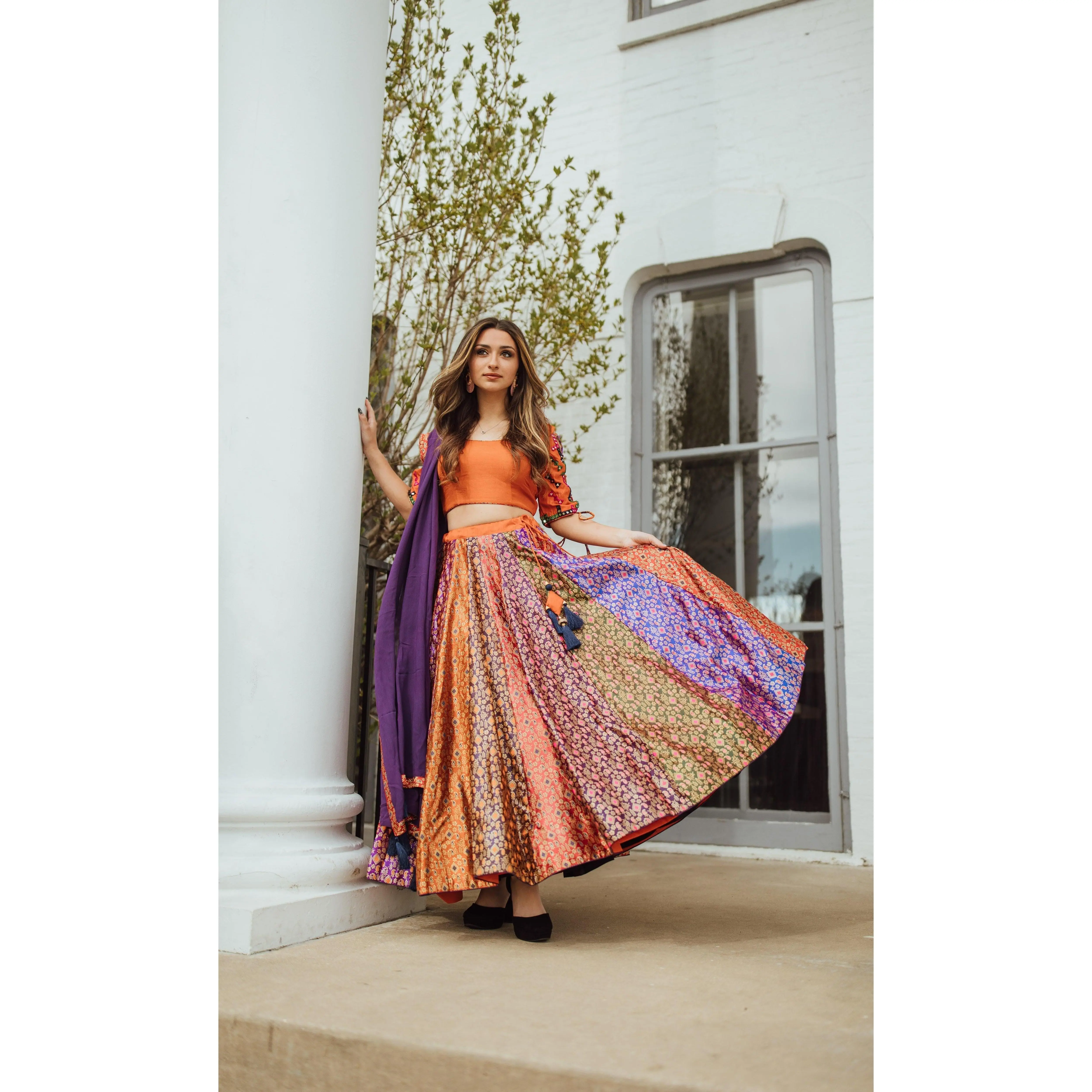 Xanthe Multi-Color Chaniya Choli Set