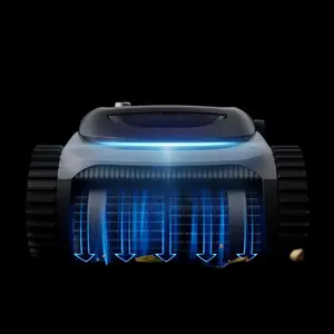 Bubot 700 Cordless Pool Vacuum Inground Above Ground Pools 210Min Runtime Wall Waterline Floor Robotic Cleaner APP Smart Control