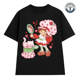 Vintage Strawberry Shortcake Shirt, Strawberry girl Shirt, strawberry shortcake merch
