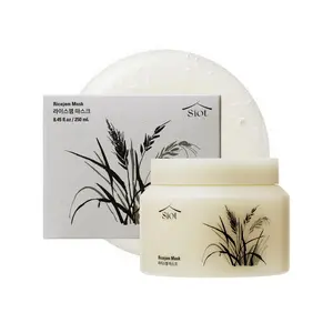Rice Jam Mask 12.3oz – Rice Face & Body Mask for Deep Cleansing, Hydrating, & Radiant Skin – Natural Moisturizing & Purifying Skincare, Smooth & Soft Skin Treatment