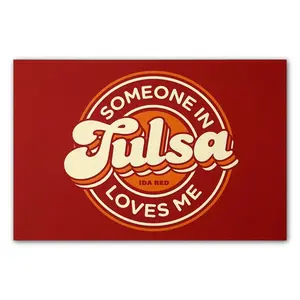 Someone In Tulsa Loves Me Postcard