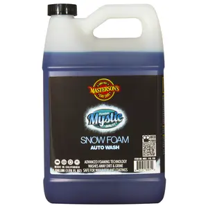 MASTERSON'S CAR CARE - MYSTIC SNOW FOAM AUTO WASH (GALLON SIZE) - MCC_110_128 - High Foaming Car Wash Soap For Foam Cannon - Extra Thick Suds Formula