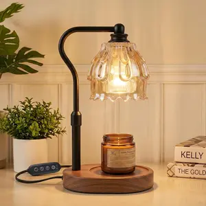 Candle Warmer Lamp with Timer and Wireless Remote Control, Dimmable Candle Warmer for Jar Candles, Height Adjustable Wax Melts Warmer, House Warming Gifts New Home Decor, Gifts for Women Mom