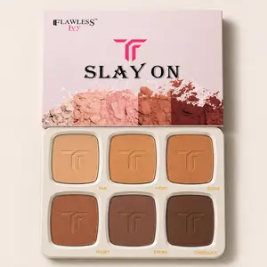 Flawless Ivy stay on 6in1 powder palette