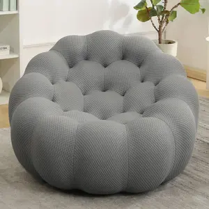 Aesthetic Bubble Chair | 36" Oversized Cloud Sofa | 3D Honeycomb Floor Lounge Chair for Living Room & Small Space | No Assembly | Multiple Colors