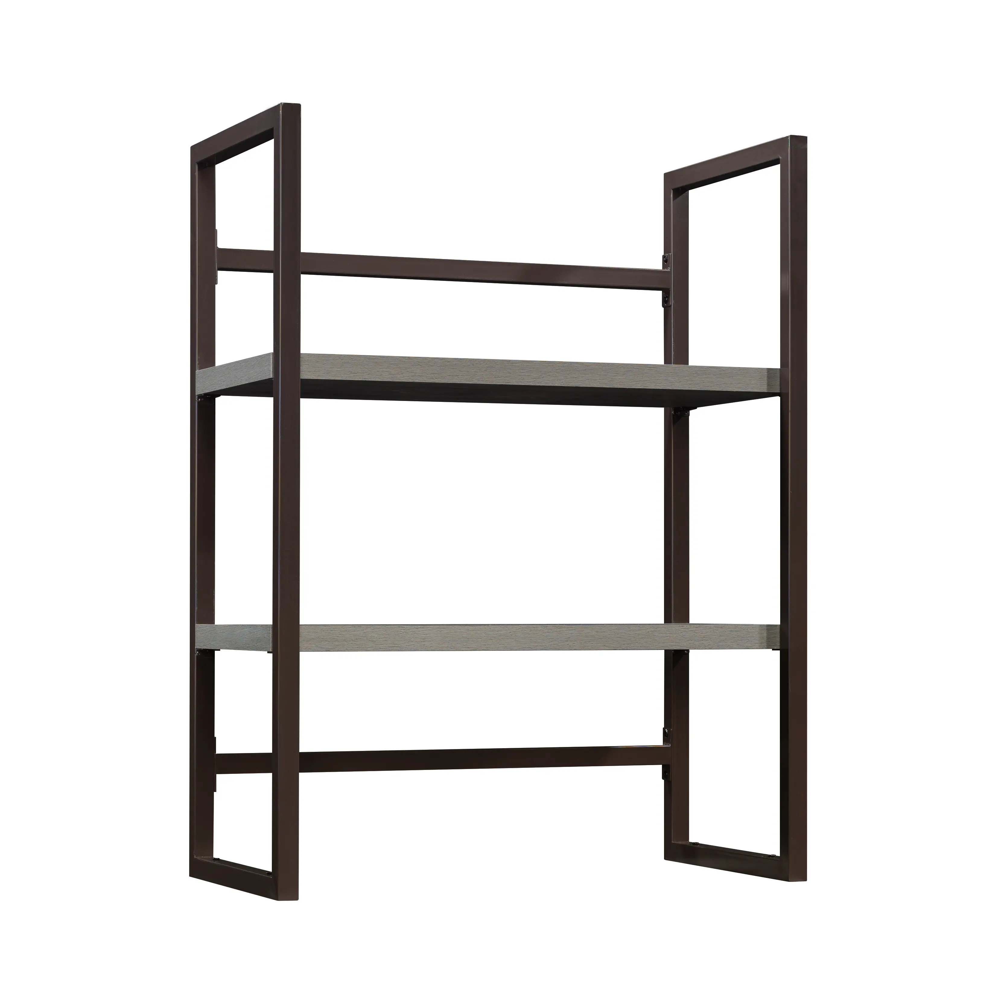Manhattan Gate Library Hutch Modern Design with Durable Metal Frame & Impact Resistant Shelves for Efficient Storage and Organization