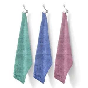 Locsanity Jumbo Microfiber Towel Set, 55"x27" 3-Pack for Dreadlocks & Locs, Super Absorbent, Ultra Soft, Lightweight Bathroom Towel for Natural Hair