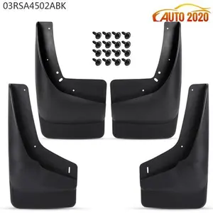 4PCS plash Guards Mud Flaps Front & Rear Fit For 99-2007 Chevy Silverado Sierra