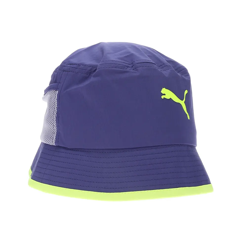 PUMA Mens Principle Nylon 2.0 Bucket Hat Casual - Blue