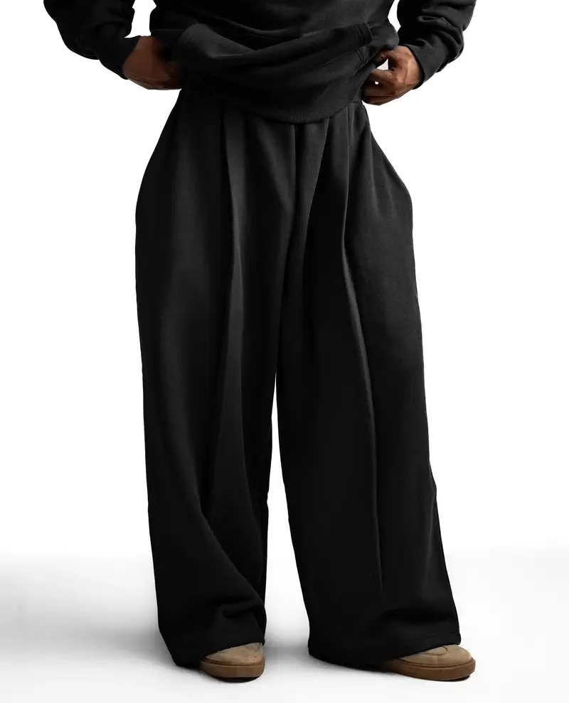 super baggy pleated pants - TikTok Shop
