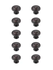 Elegant Decor KB2006-ORB-10PK 1.3 in. Minu Oil-Rubbed Bronze Mushroom Knob, Set of 10