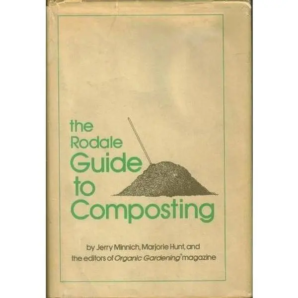 USED Book - The Rodale Guide to Composting by Jerry Minnich (Hardcover) - english