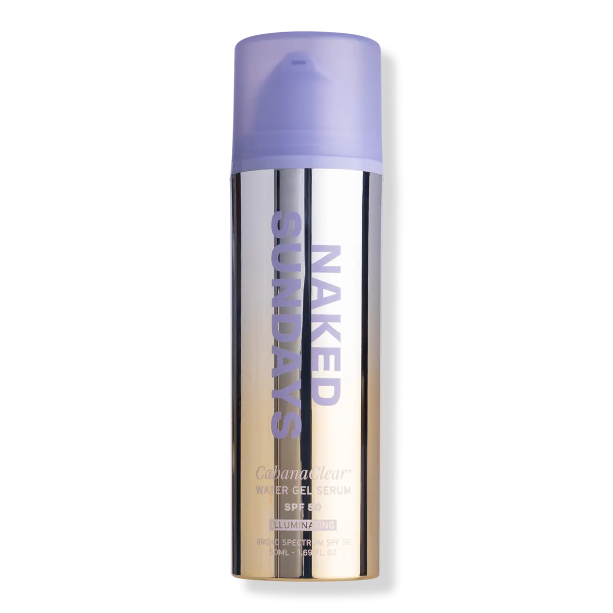 Naked Sundays Cabanaclear Illuminating Water Gel Serum Spf 50