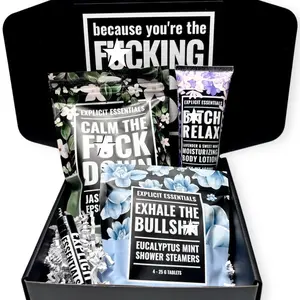 Self Care Gift Box Set For Women, Birthday Gift Ideas For Women, Bath & Beauty Gift Box For Her