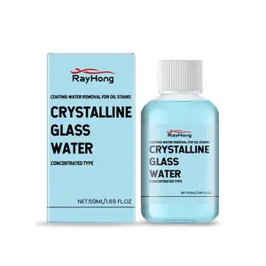 Car Coated Crystal Glass Water – Car Decontamination Wiper Clean Water, Four Seasons Universal Rain Glass Water