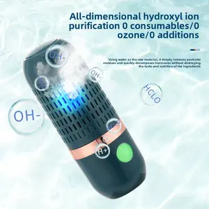 Fruit and Vegetable Cleaning Purifier Food Disinfection Sterilization Machine Wireless Capsule Pesticide Residue Removal Vegetable Washing Machine