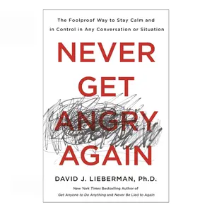Never Get Angry Again Book  Stay Calm, Control Emotions & Improve Communication  Paperback