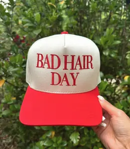 Bad Hair Day Trucker Hat, hair girl, hairstylist hat