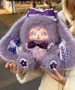 samuel  bunny elf 680% series Mystery Boxes Bag Pendant Bunny Plush Dolls Soft Collectibles
