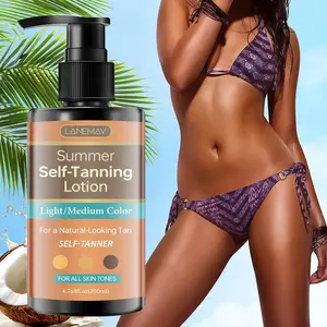 200ML Summer Sunscreen Whitening Lotion, Natural Bronze Color, Body Cream, Even Skin Tone, Natural Gloss, Suitable for All Skins
